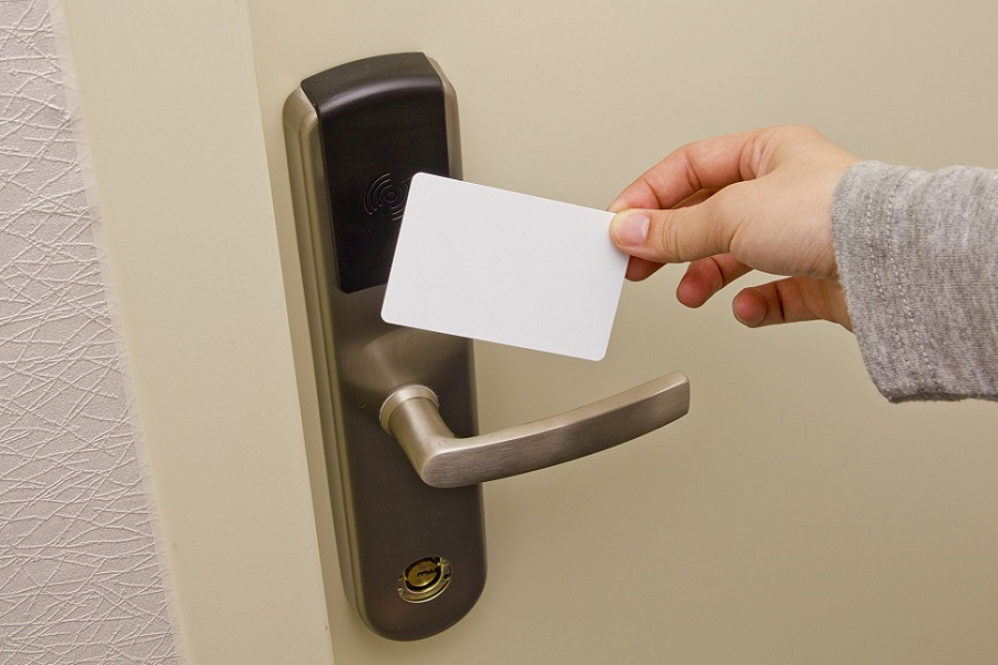 access control key card system